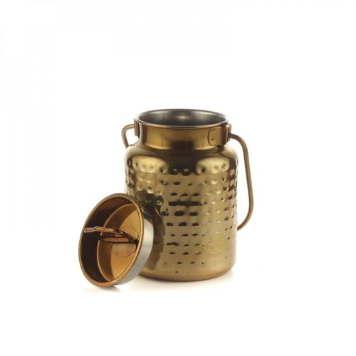 ماعون استيل ذهبي 2 لتر KLD7598