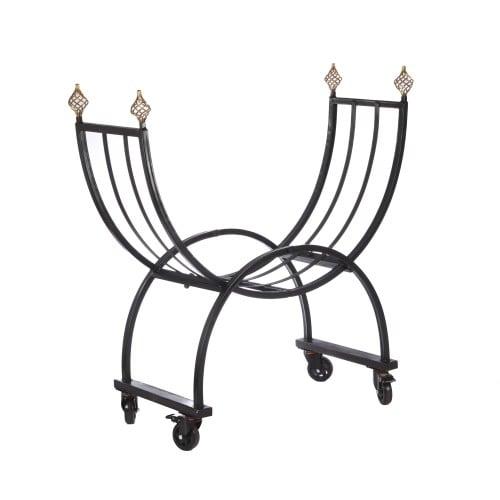 حامل حطب دائري قابل للصفط م 110*100 سم