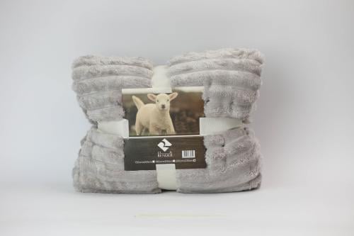 بطانية مخمل خفيفه بمقاس مزدوج - 230 × 200