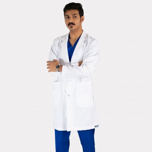 لابكوت (رجالي) - أبيض