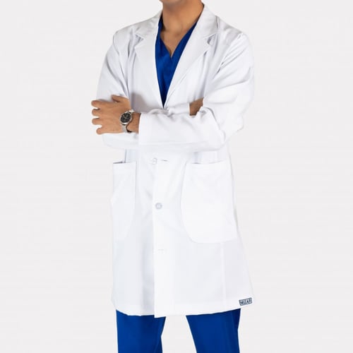 لابكوت (رجالي) - أبيض