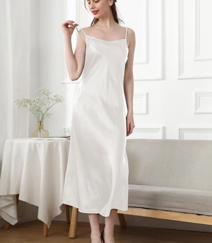 فستان حرير طبيعي 100%