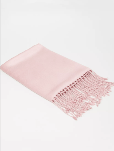 شال ناعم طبيعي – وردي فاتح