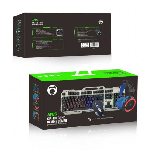 APES CP-101 3 IN 1 GAMING COMBO