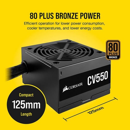 CORSAIR CV Series CV550 550 Watt 80 Plus