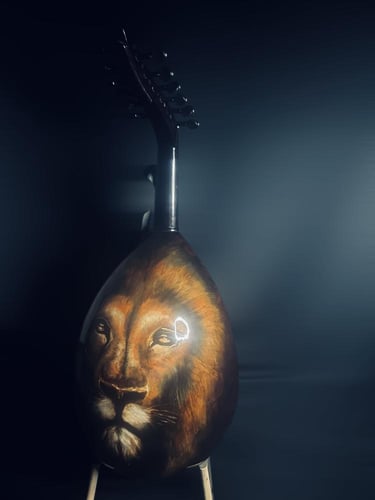 عود موسيقي ابداعي عود الاسد الاحترافي