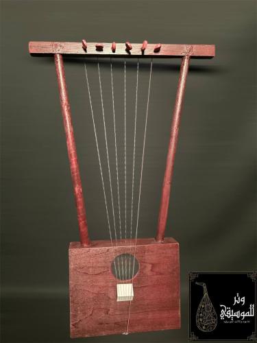 سمسمية احترافية فئة متوسط باللون البني – صناعة سعو...