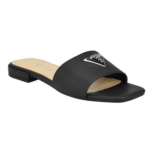 Guess Flat Sandals in Black Size 39