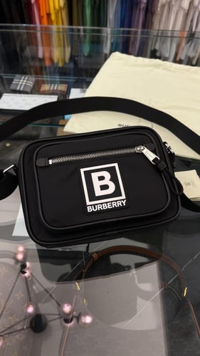 Burberry Messenger Bag Nylon For Man