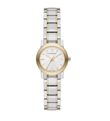 BURBERRY BU9217 Ladies Two Tone The City Watch