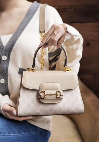 GUCCI Mini Horsebit 1955 Top-handle Bag