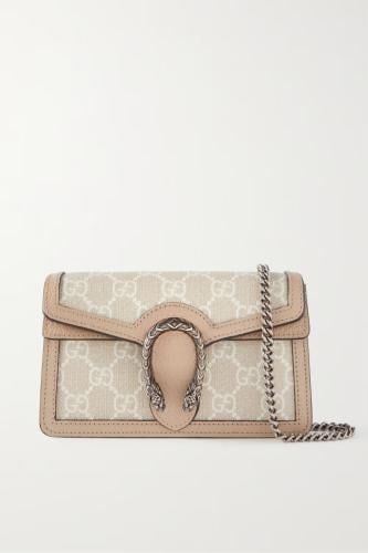 GUCCI Super Mini Dionysus Bag in GG Supreme Canvas...