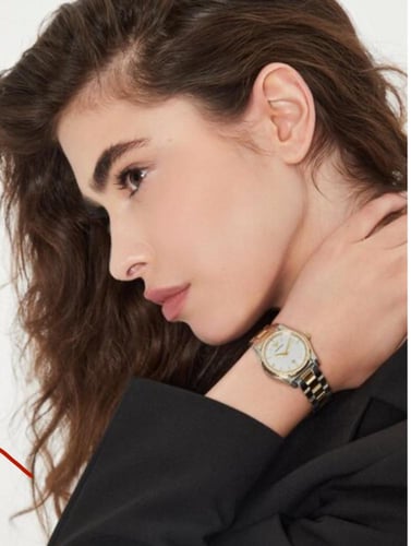 EMPORIO ARMANI Women Federica Two Toned Watch