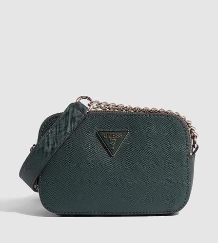 Guess textured zippered crossbody bag
