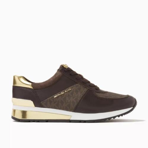 Michael kors allie wrap trainer leather