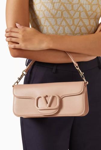 Valentino Garavani Valentino Garavani Locò Calfski...