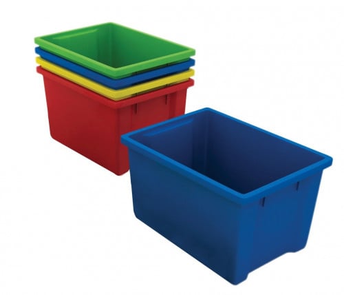 صندوق تخزين -كبير/ أخضر