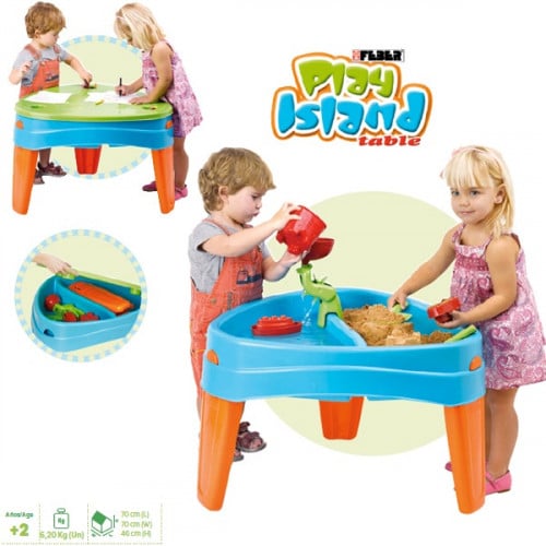 طاولة الرمل والمياه