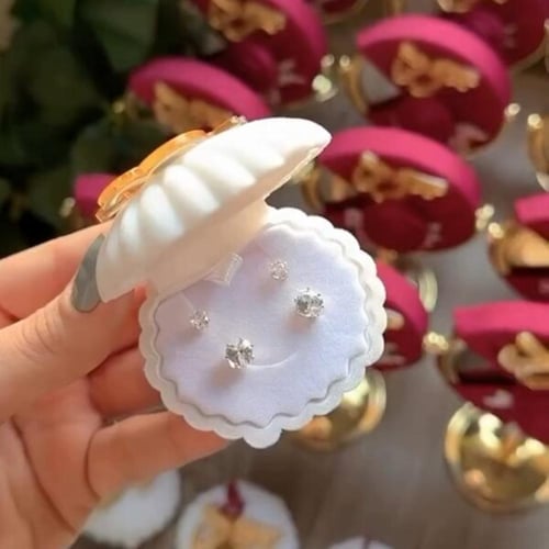 بكج 24 قطعة (12 مراية ستاند+12 علبة مخمل)