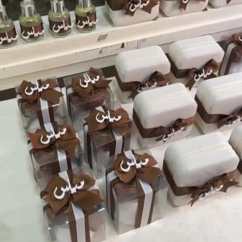 بكج 36 قطعة ( 12 شنطة اكسسوار+12 فواحة +12 مبخرة)
