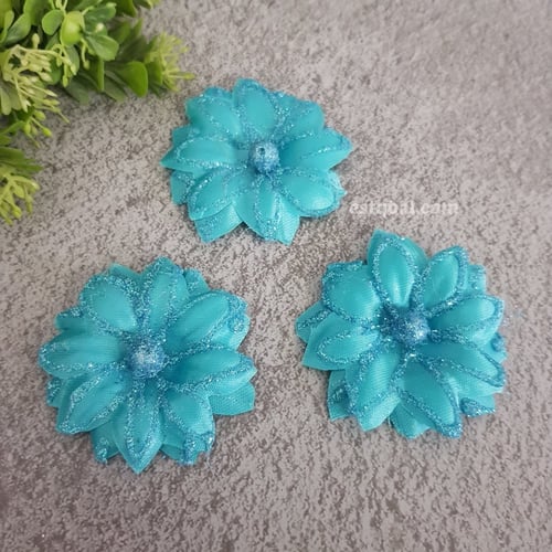 ورد فيونكة قص ليزر لامع