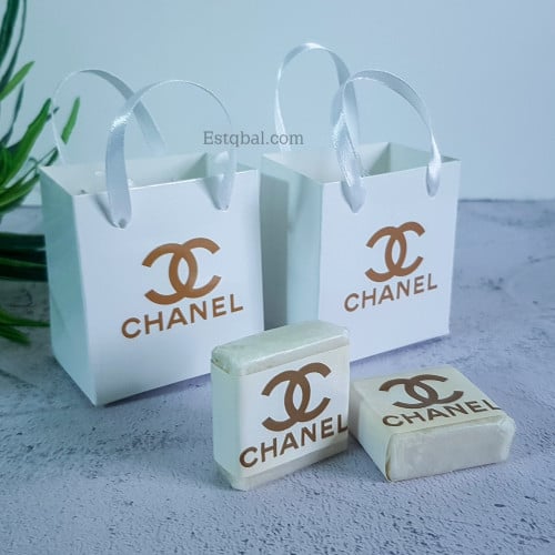 كيس شانيل+مكعب مسك شانيل ES196