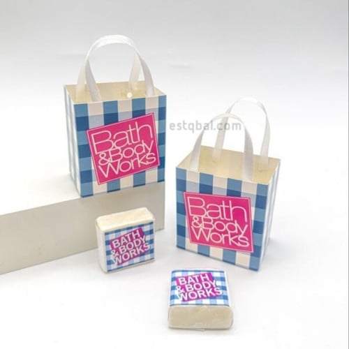 درزن(12 قطعة)كيس باث اند باث +مكعب مسك