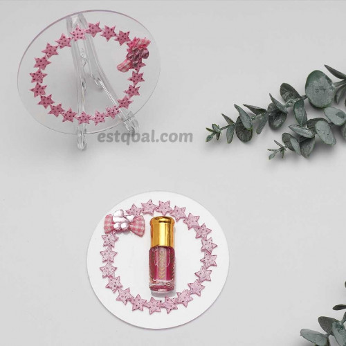 درزن درزن 12 قطعة قواعد اكرلك دائري ثيم مواليد