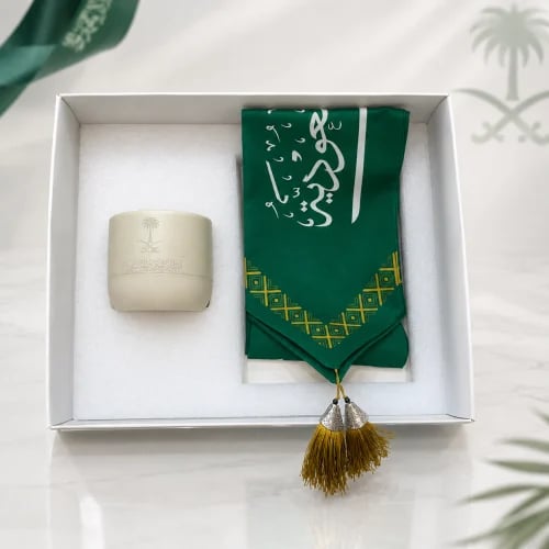 بكج هدايا اليوم الوطني السعودي ٩٦ (الدفتر والكوب و...