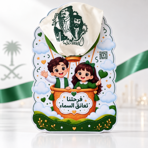 درزن (12 كرت) ثيم اليوم الوطني السعودي 96 مع البال...