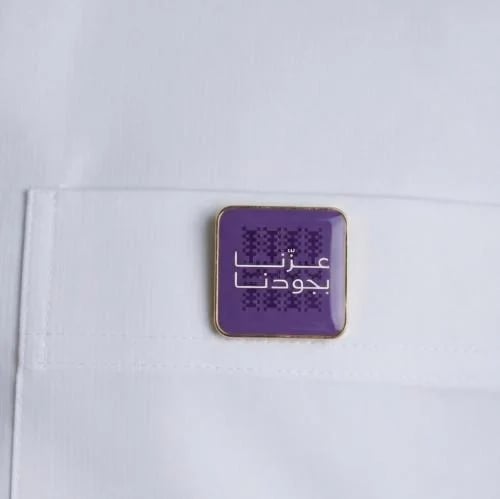 درزن 12 قطعة بروش حديد مع لاصق لاستخدامه للجوال -...
