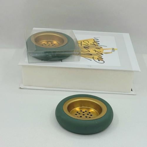 درزن 12 مبخرة اللون أخضر