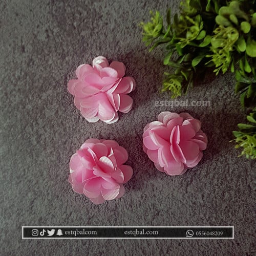 درزن 12قطعة فيونكة وردي ES198