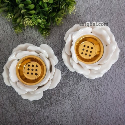 مباخر وردة ابيض ES076