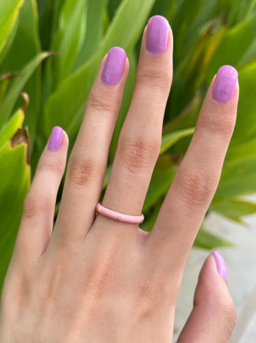 pink ring