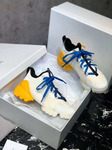 Dior sneakers d connect White Yellow