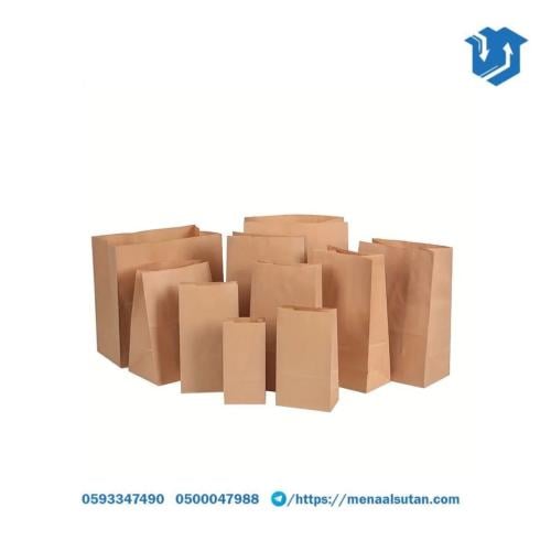 اكياس ورق بني مقاسات