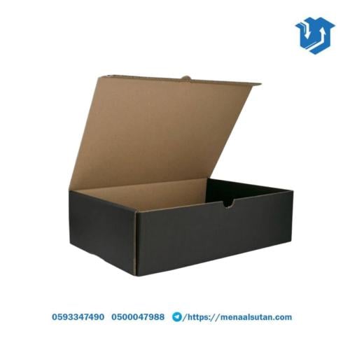 كرتون اسود مقاس 30x20x10