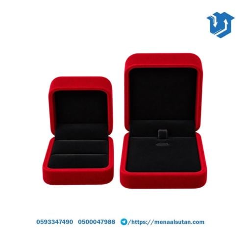 علب خواتم واكسسوارات مخمل