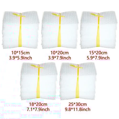 اكياس تغليف فقاعات شفافة