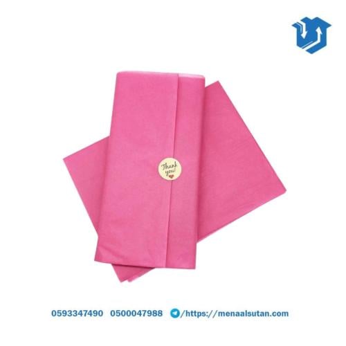 ورق تيشو 70*50 بعدة الوان