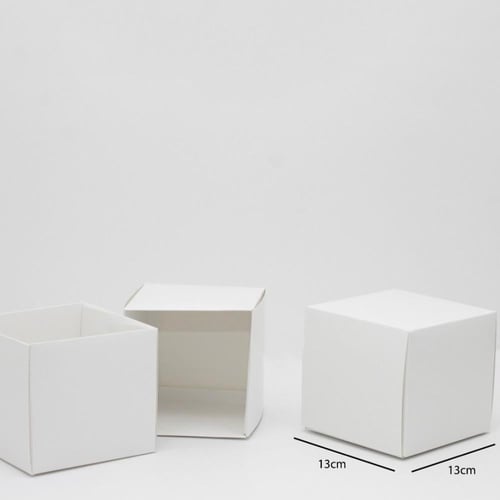 علب ورقية بغطاء منفصل