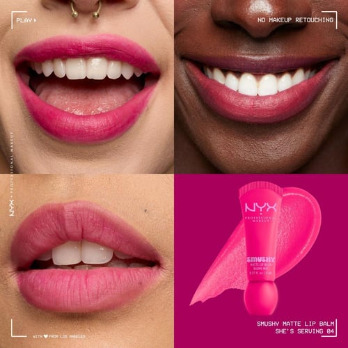 نيكس سموشي مرطب شفاه مات 04 - She's Serving