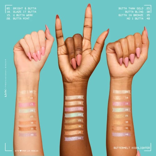 نيكس هايلايتر بيترميلت - 10 Glaze It Butta
