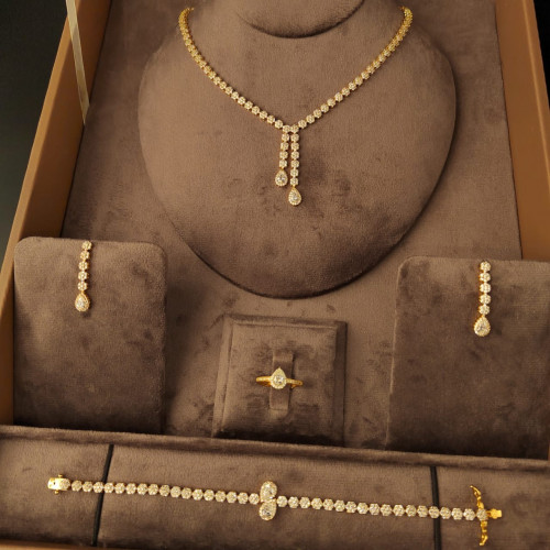 طقم زركون عالي الجودة C411