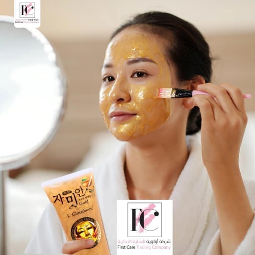 عبوتين قناع الذهب الكوري الاصلي