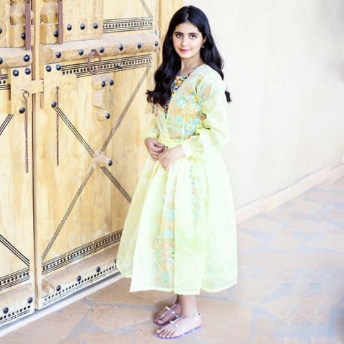 فستان جازار مطرز