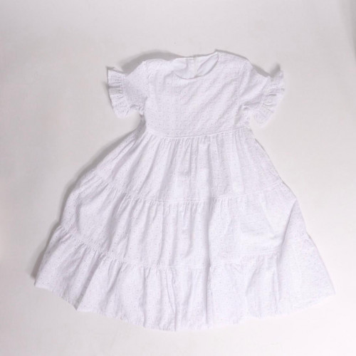 WHITE COTTON DRESS