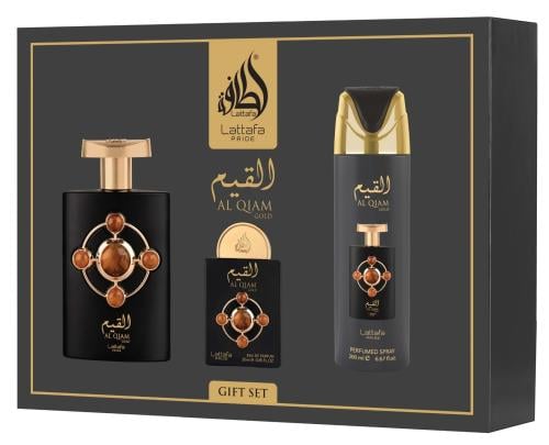 LATTAFA PRIDE GIFTSET Al Qiam Gold