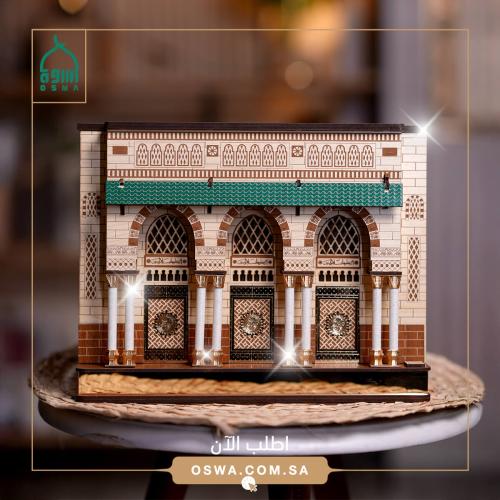 مجسم البوابة الثلاثية للحرم النبوي الشريف